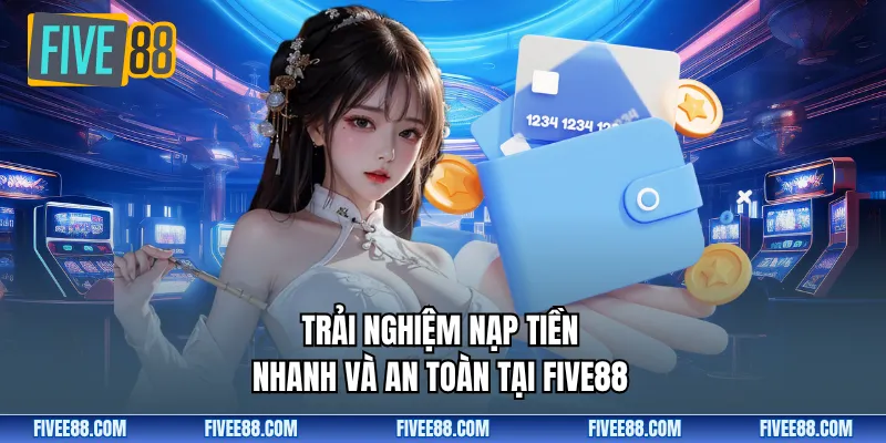 Trải nghiệm nạp tiền nhanh và an toàn tại Five88